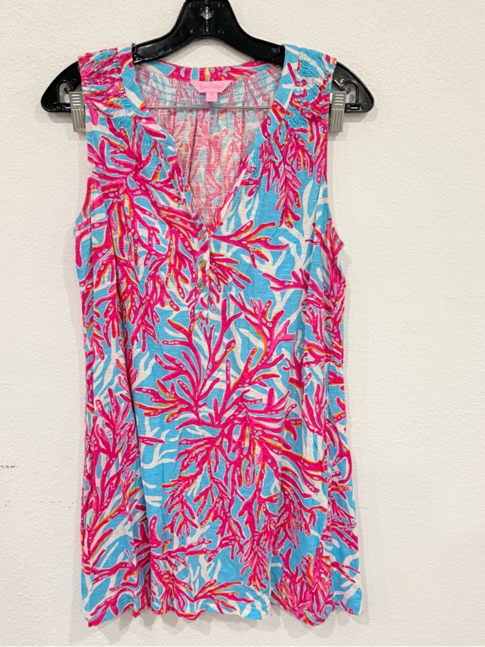 Lilly Pulitzer Essie Mini Dress Underwater Escape Women’s Size Medium